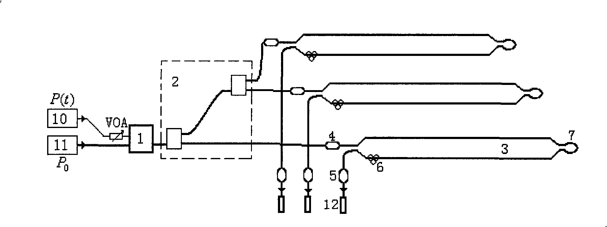 All-light analog-digital converter 2AMSX parallel quantitative coding method