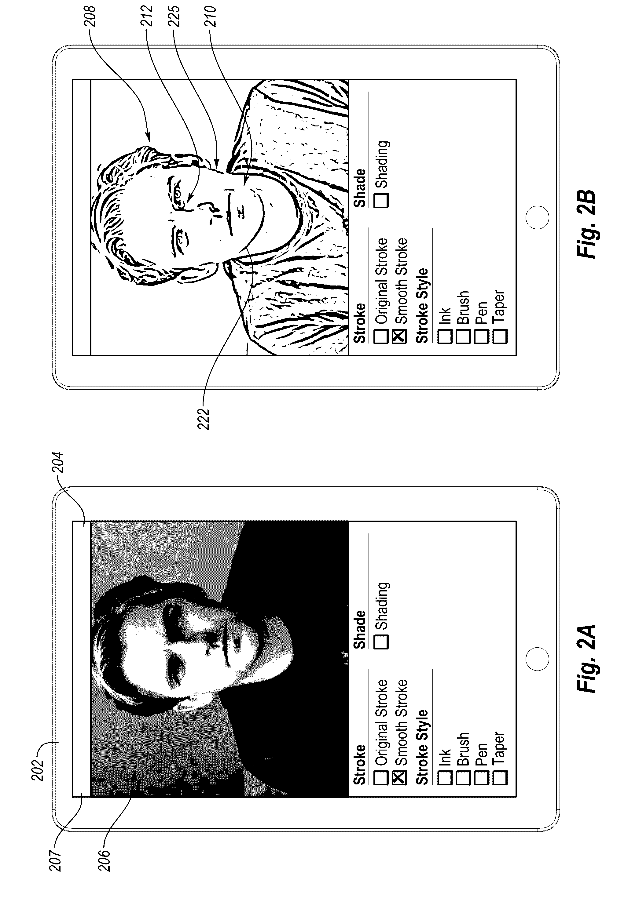 Providing drawing assistance using feature detection and semantic labeling