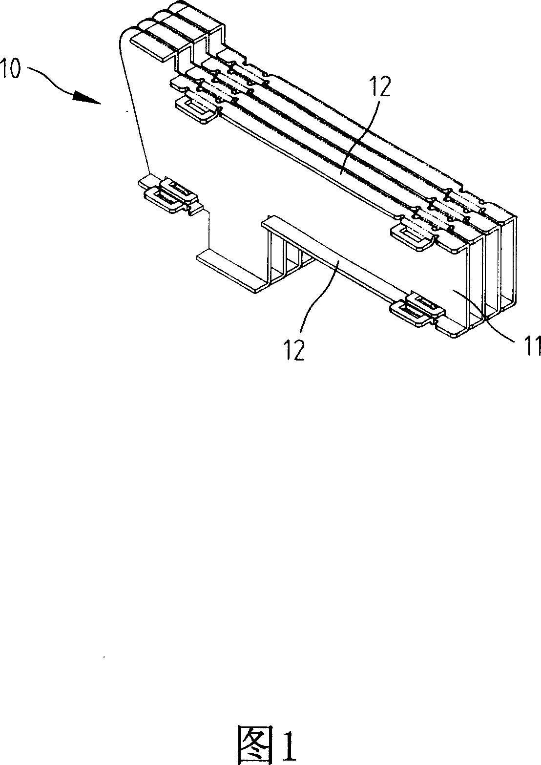 Heat radiation fin