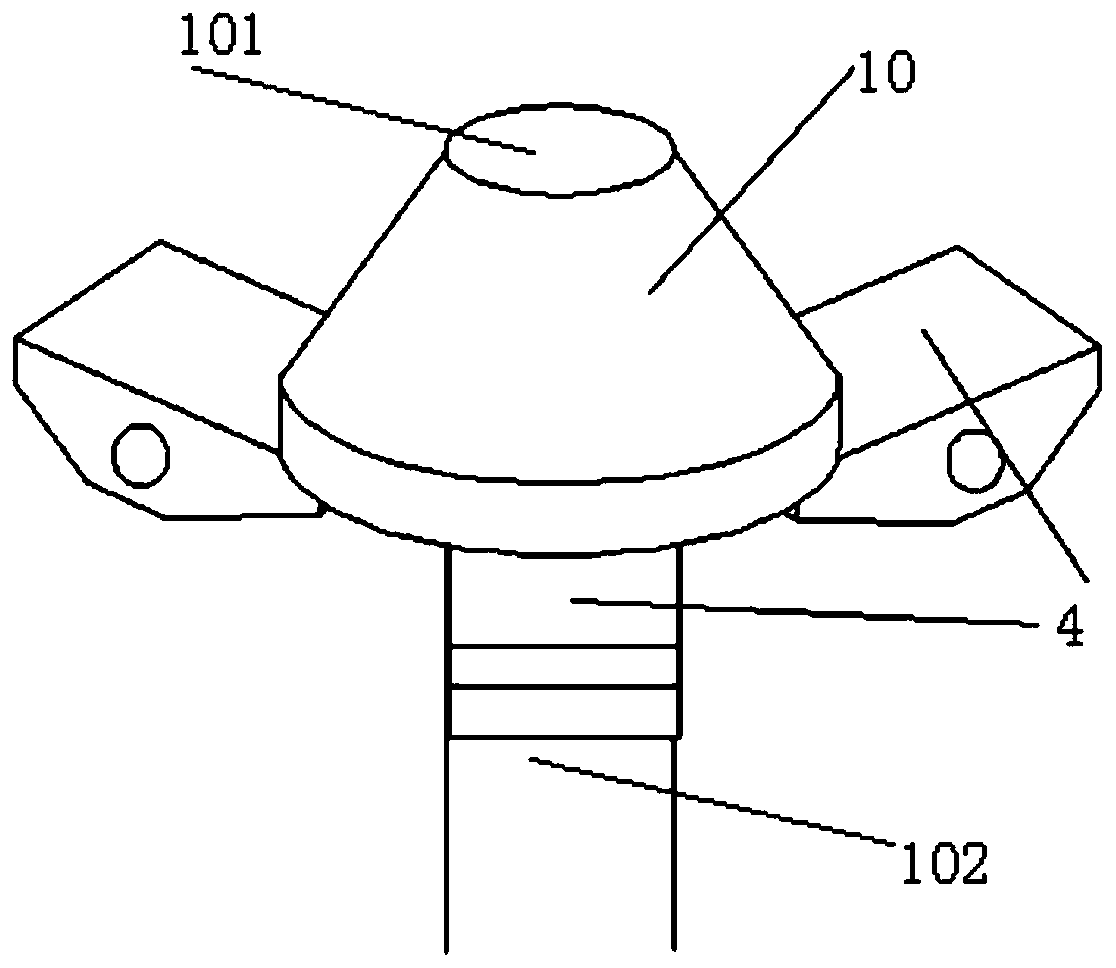 A hydraulically driven automatic decoupling and hooking device and its application method