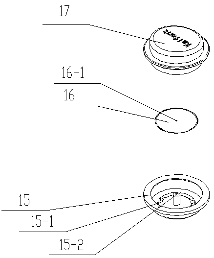 A kind of natural convection device and method for indoor LED lamp