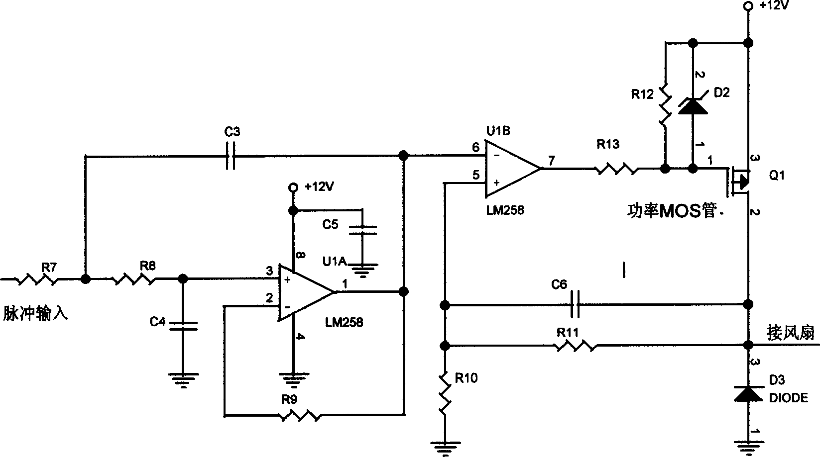 Fan monitoring device and its monitoring method