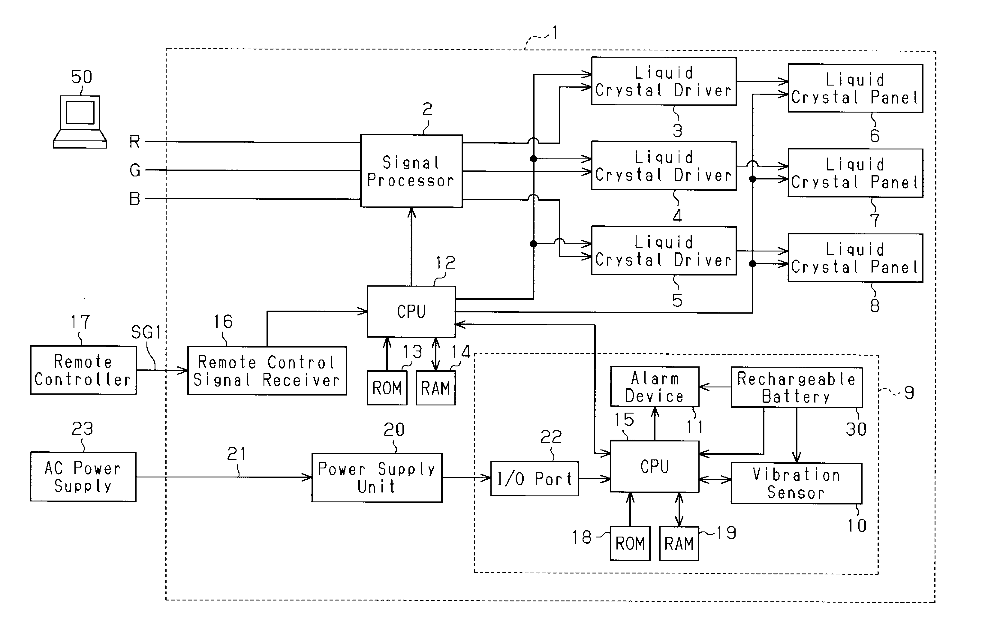 Image display device