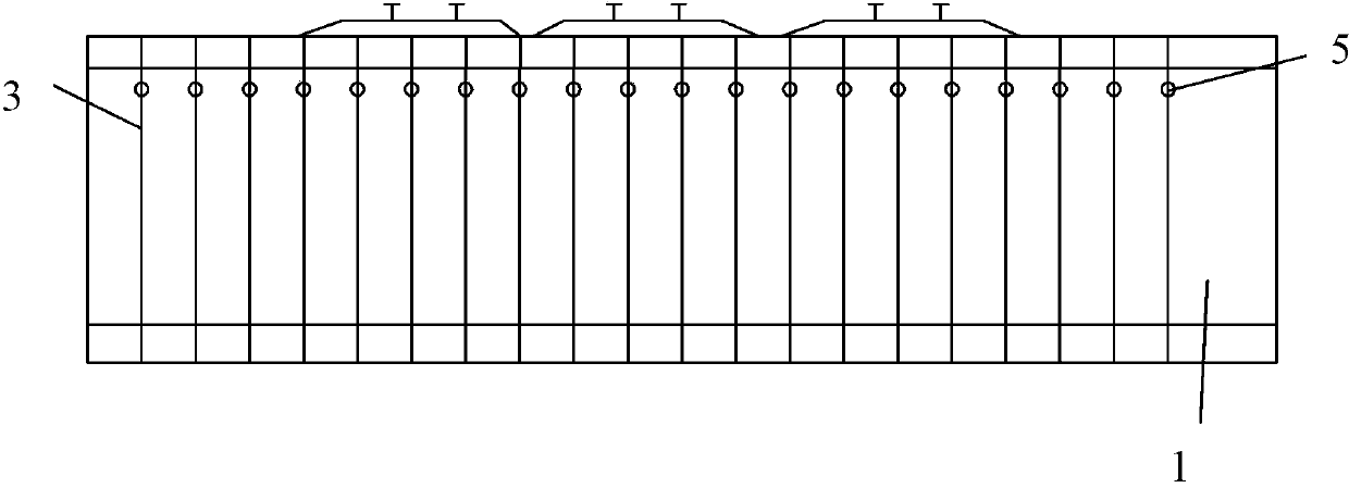 Old frame bridge dismantling method in new-old frame bridge replacing process