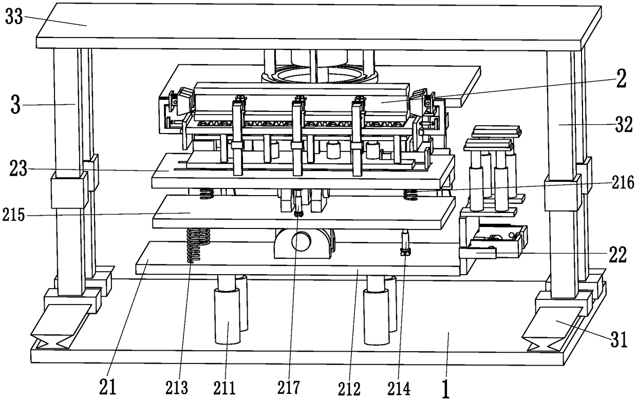 Multi-angle automatic steel structure placing equipment