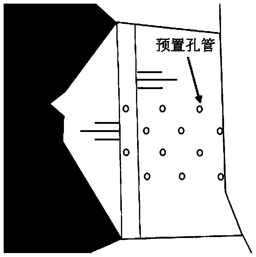 Transient excitation discharge method for barrier lake