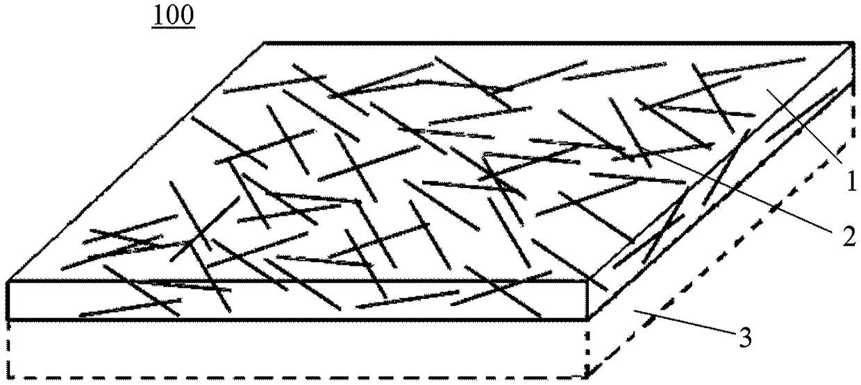 Low-radiation thin film and preparation method thereof