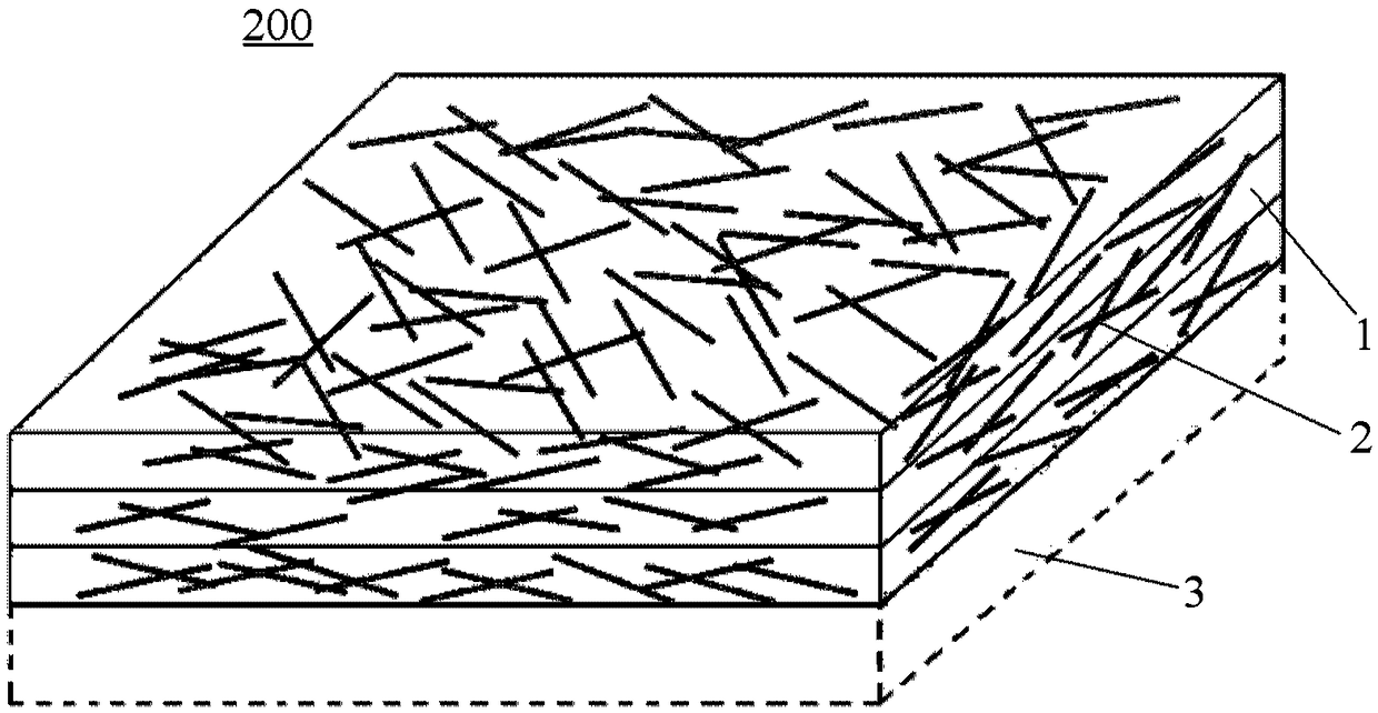 Low-radiation thin film and preparation method thereof