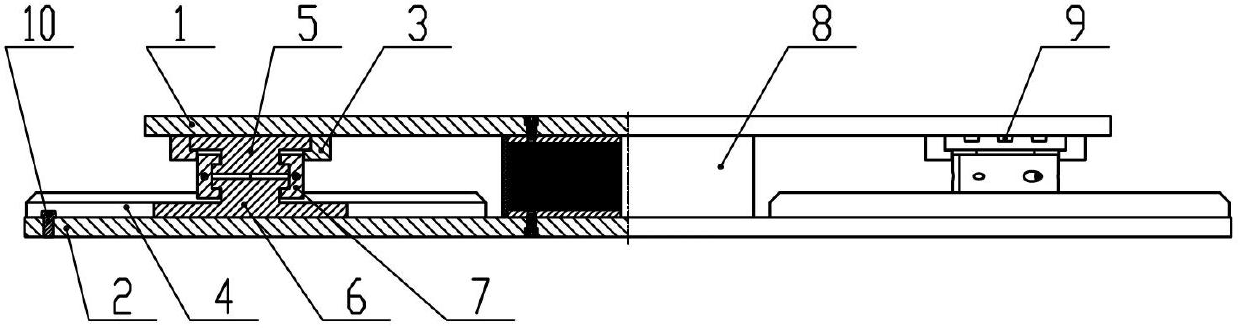 Double guidance type tensile anti-overturn shock-insulation rubber boot