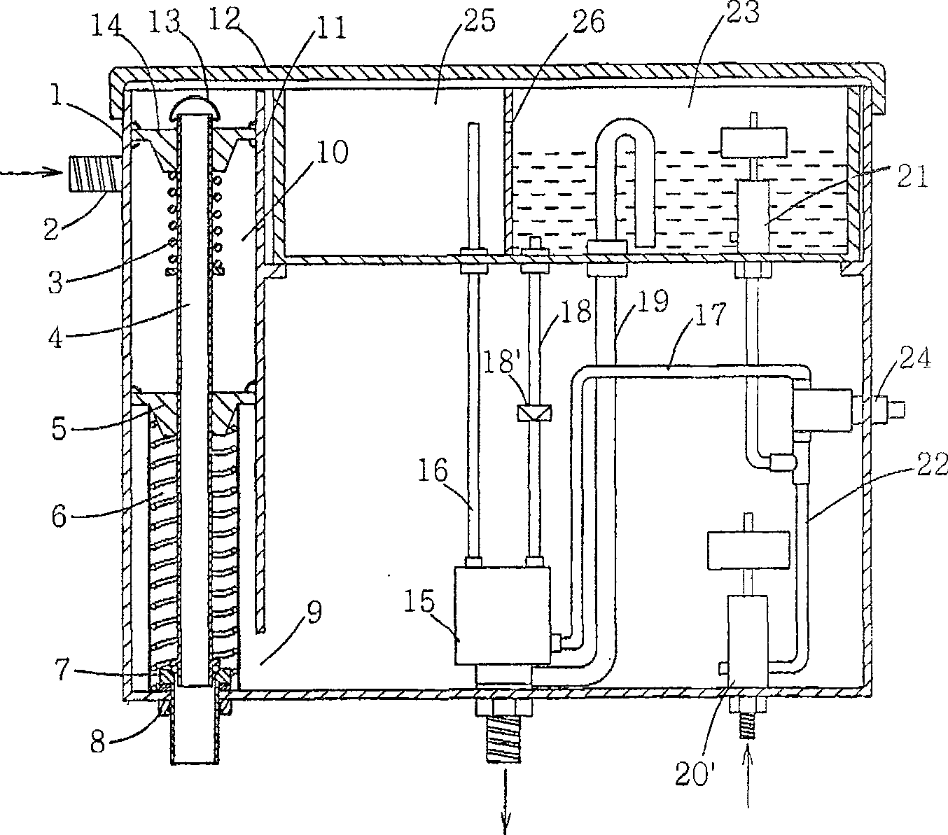 Low position neutral water recovery and utilizing device matched with toilet