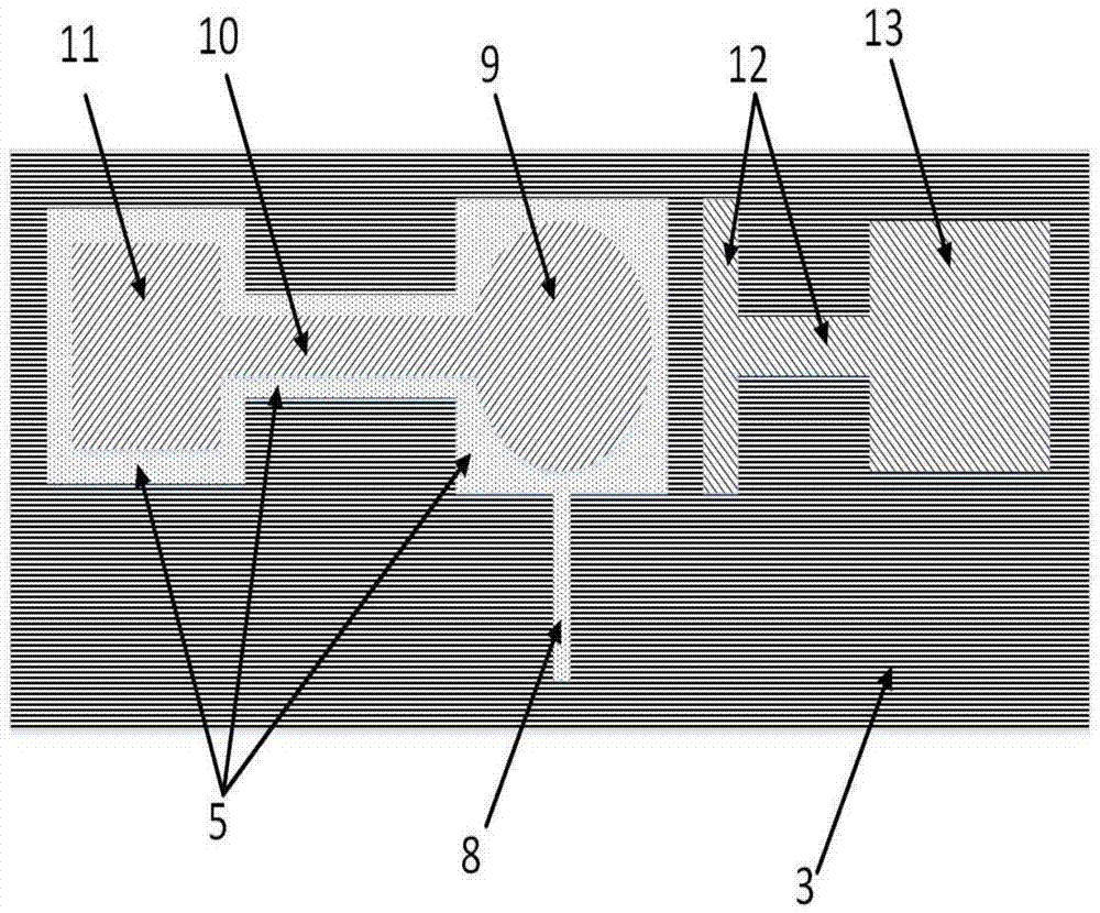 Silicon substrate suspended LED optical waveguide integrated photonic device and manufacturing method thereof