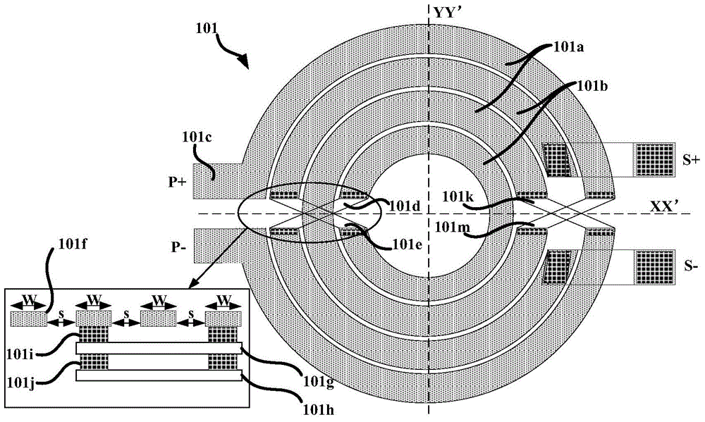 On-chip transformer