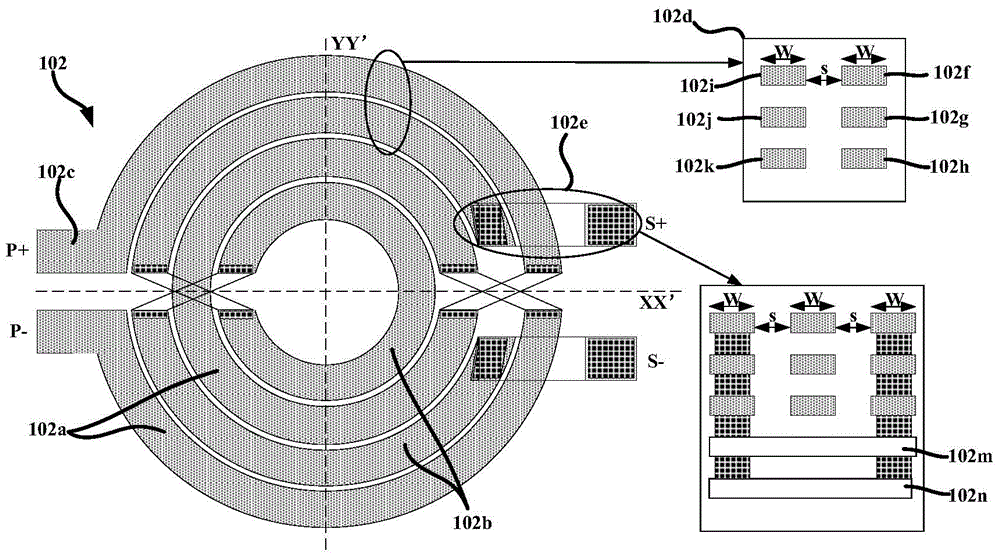 On-chip transformer