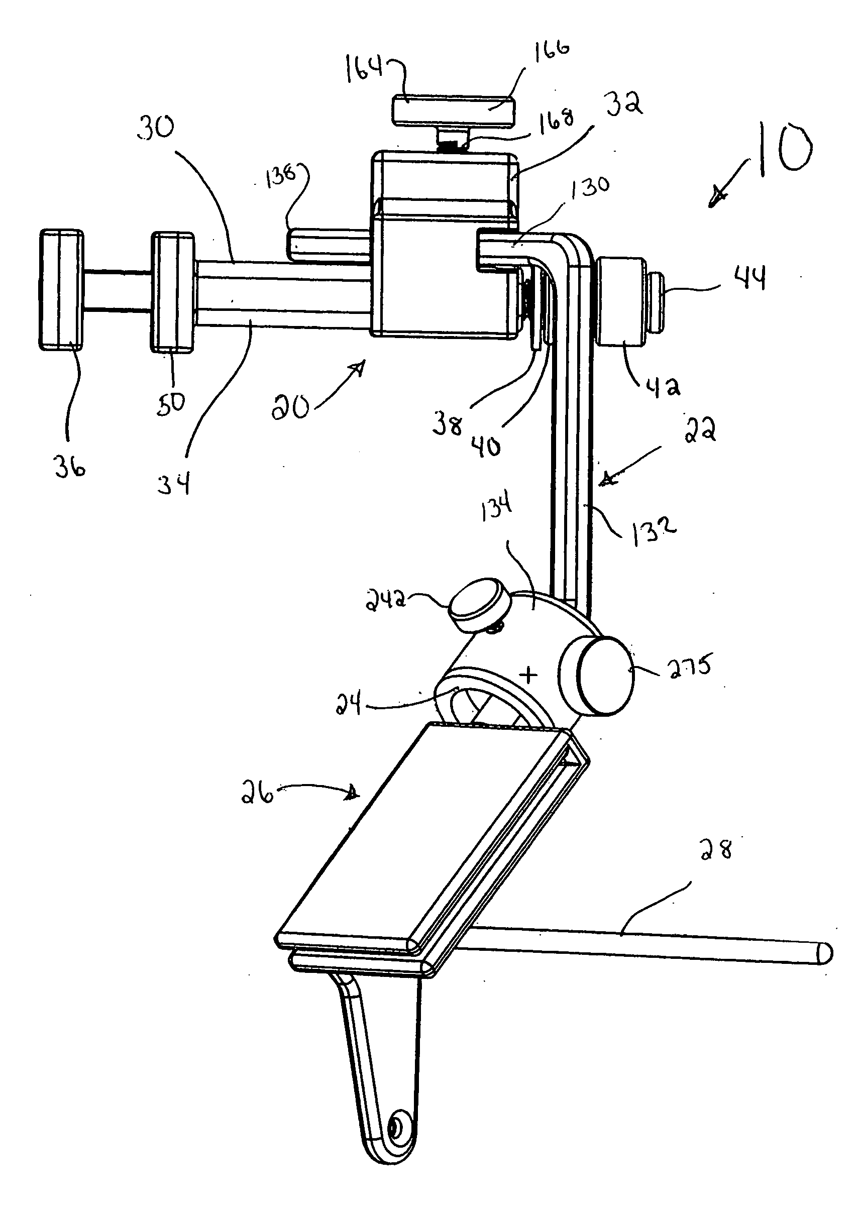 Adjustable humeral cutting guide