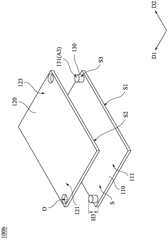 Floating bridge structure and infrared sensing device