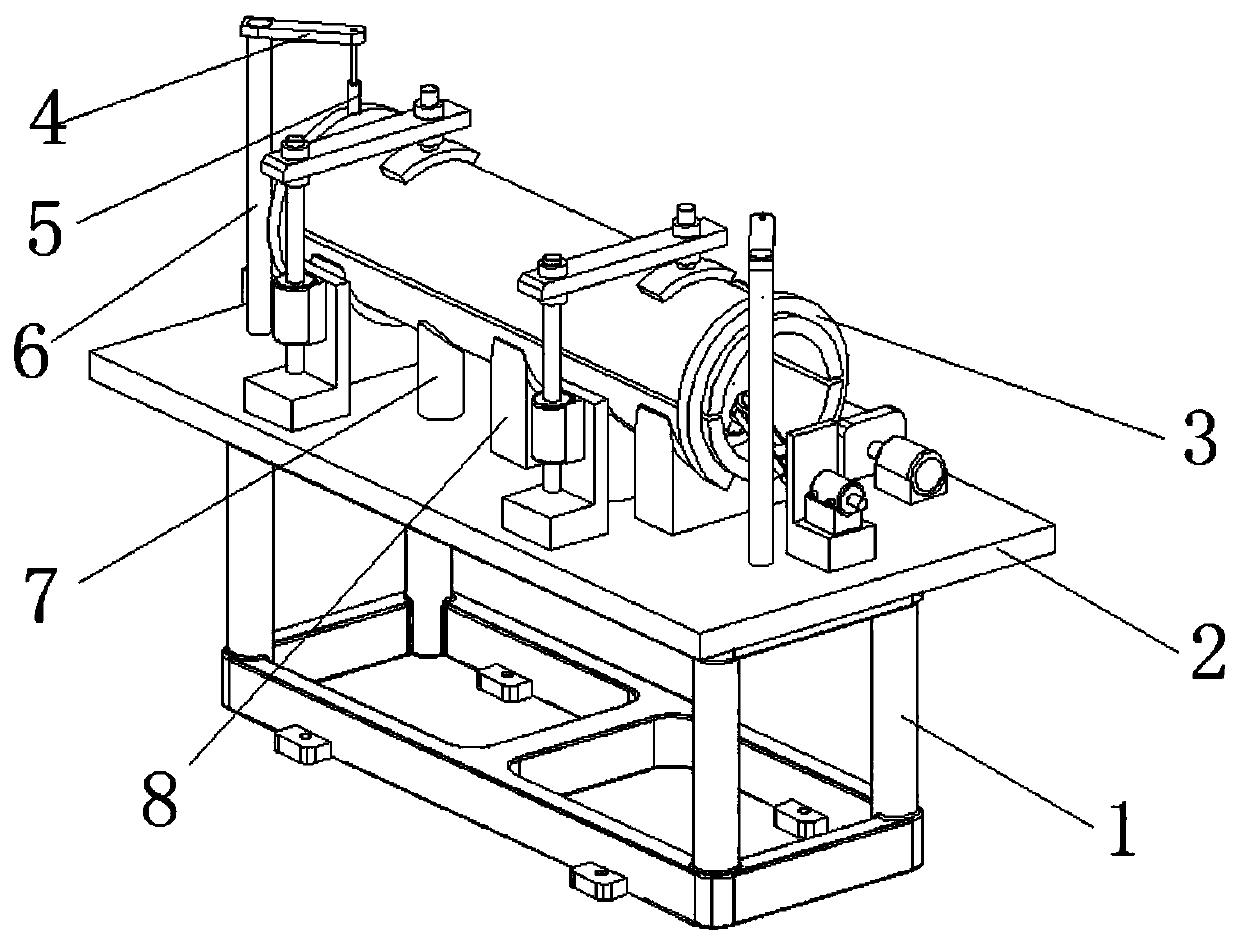 Dual-way welding clamp for laser welding