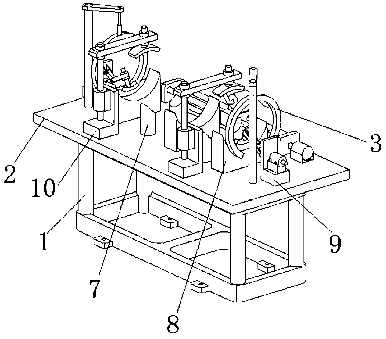 Dual-way welding clamp for laser welding