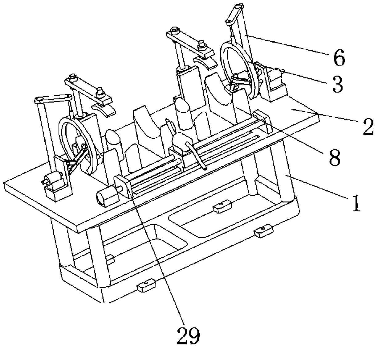 Dual-way welding clamp for laser welding