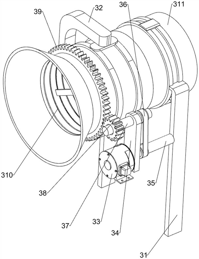 Agricultural hay cutting, stirring and fattening device