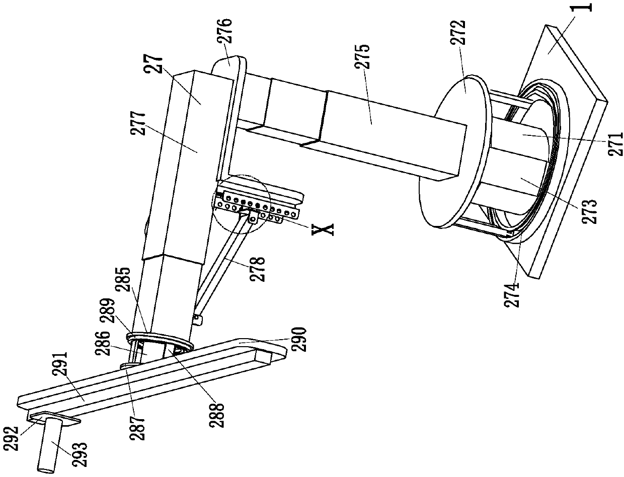 Building external wall decorating material construction device capable of automatically smoothening and caulking cement fiber board