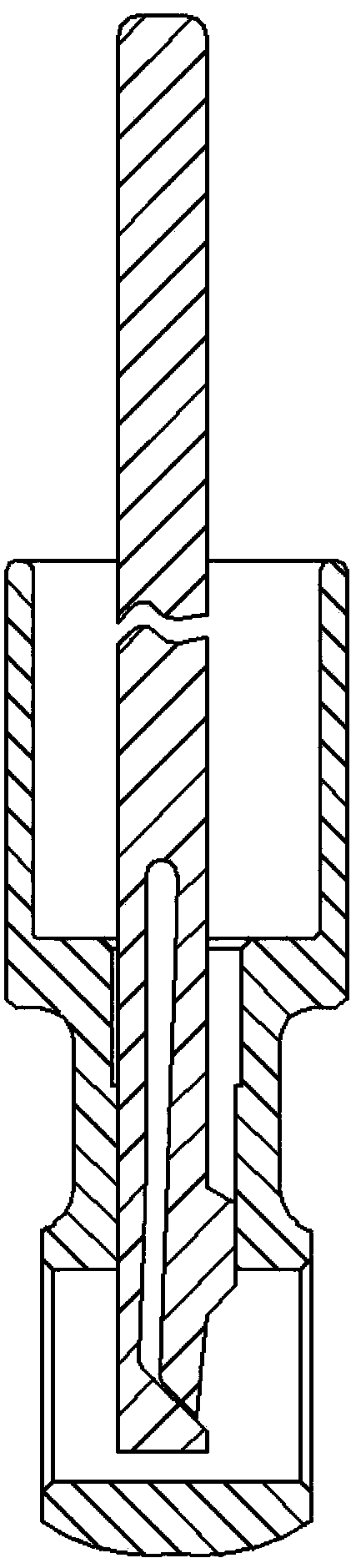 Burring cutter capable of rebounding automatically