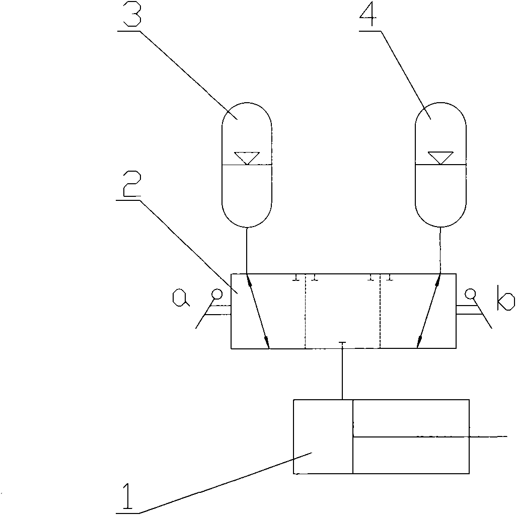 Oil and gas spring with function of regulating vehicle pose