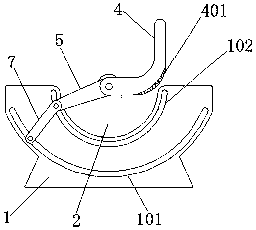 Orthopedic nursing dressing change device capable of adjusting affected limbs to comfortable position of patient for dressing change