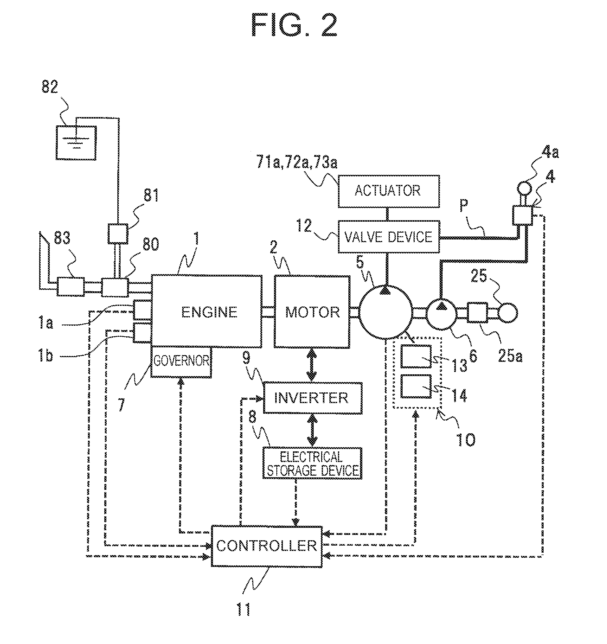 Hybrid construction machine