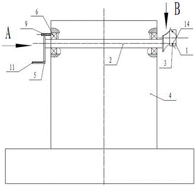 Manual thread feeding mechanism