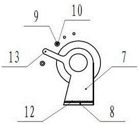 Manual thread feeding mechanism