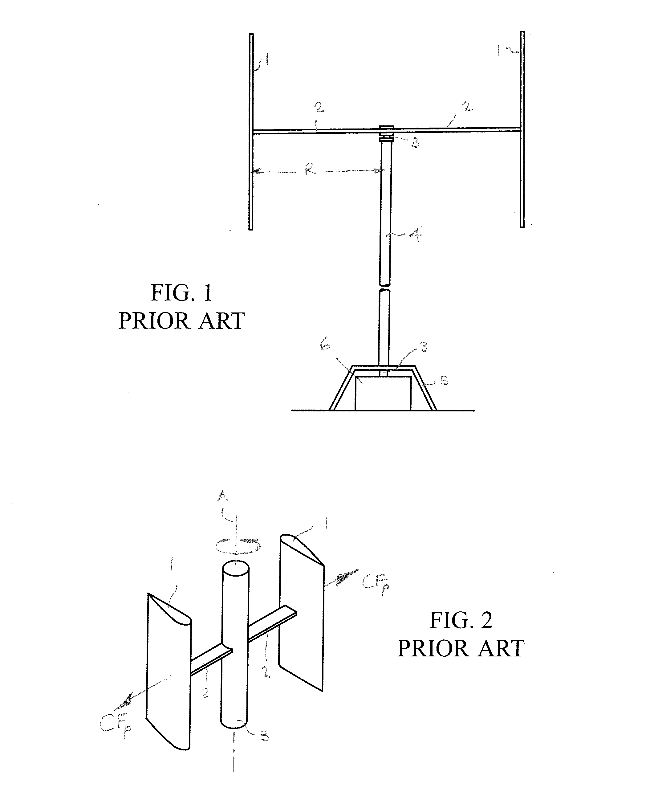 Vertical axis lift-driven wind turbine with force canceling blade configuration