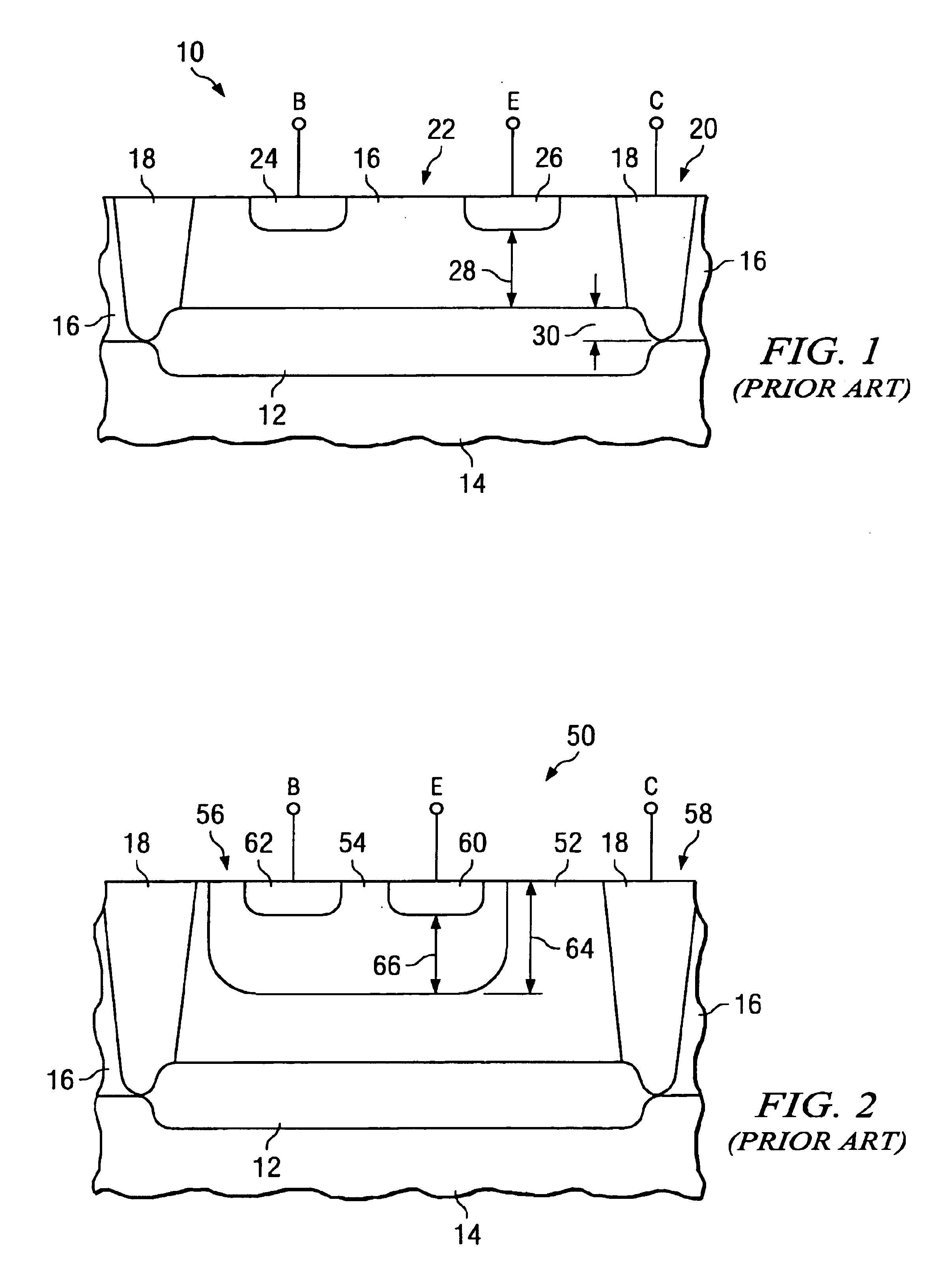 Single poly-emitter PNP using DWELL diffusion in a BiCMOS technology