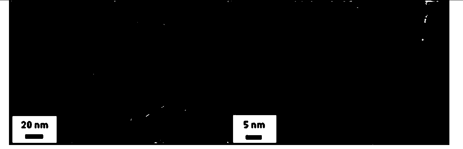 Au@Rh nano particle supported catalyst with core-shell structure and preparation method of Au@Rh nano particle supported catalyst