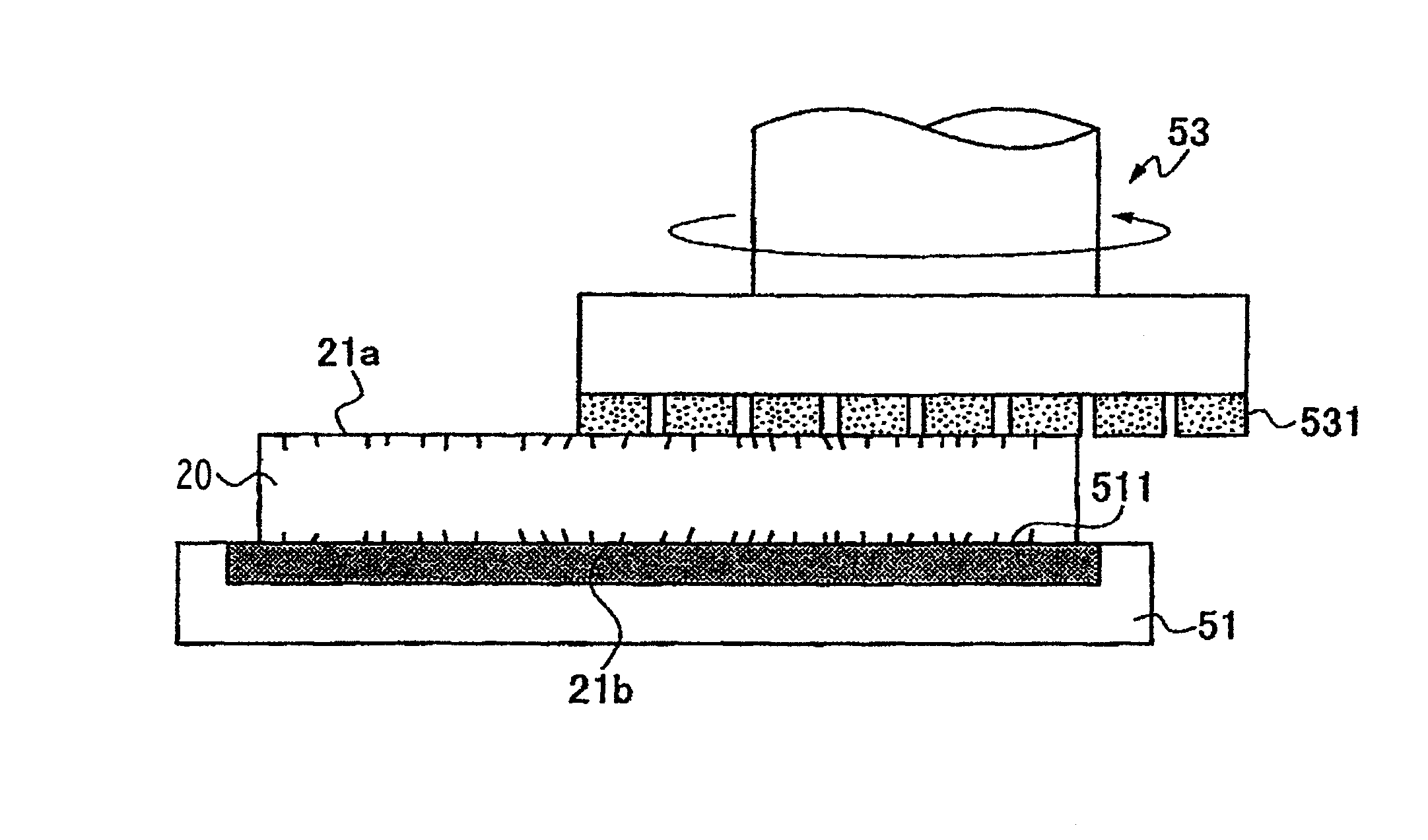 Sapphire substrate flattening method