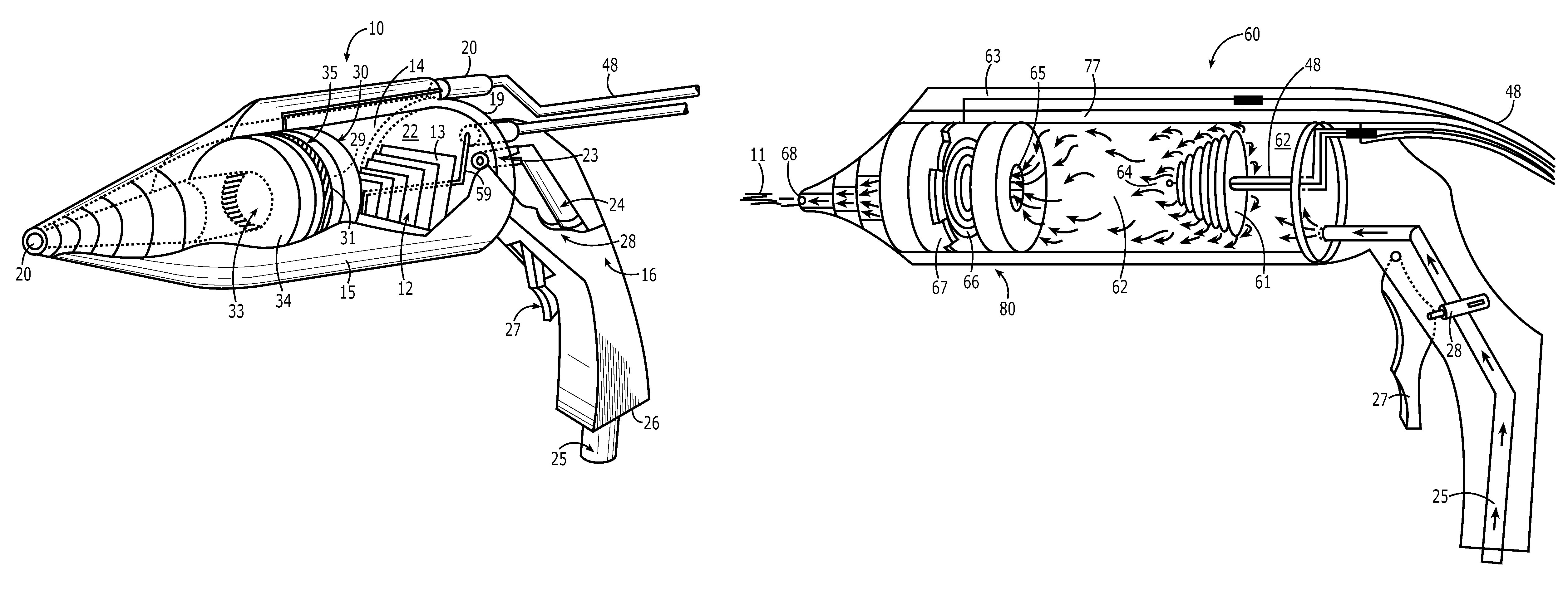 Harmonic cold plasma device and associated methods