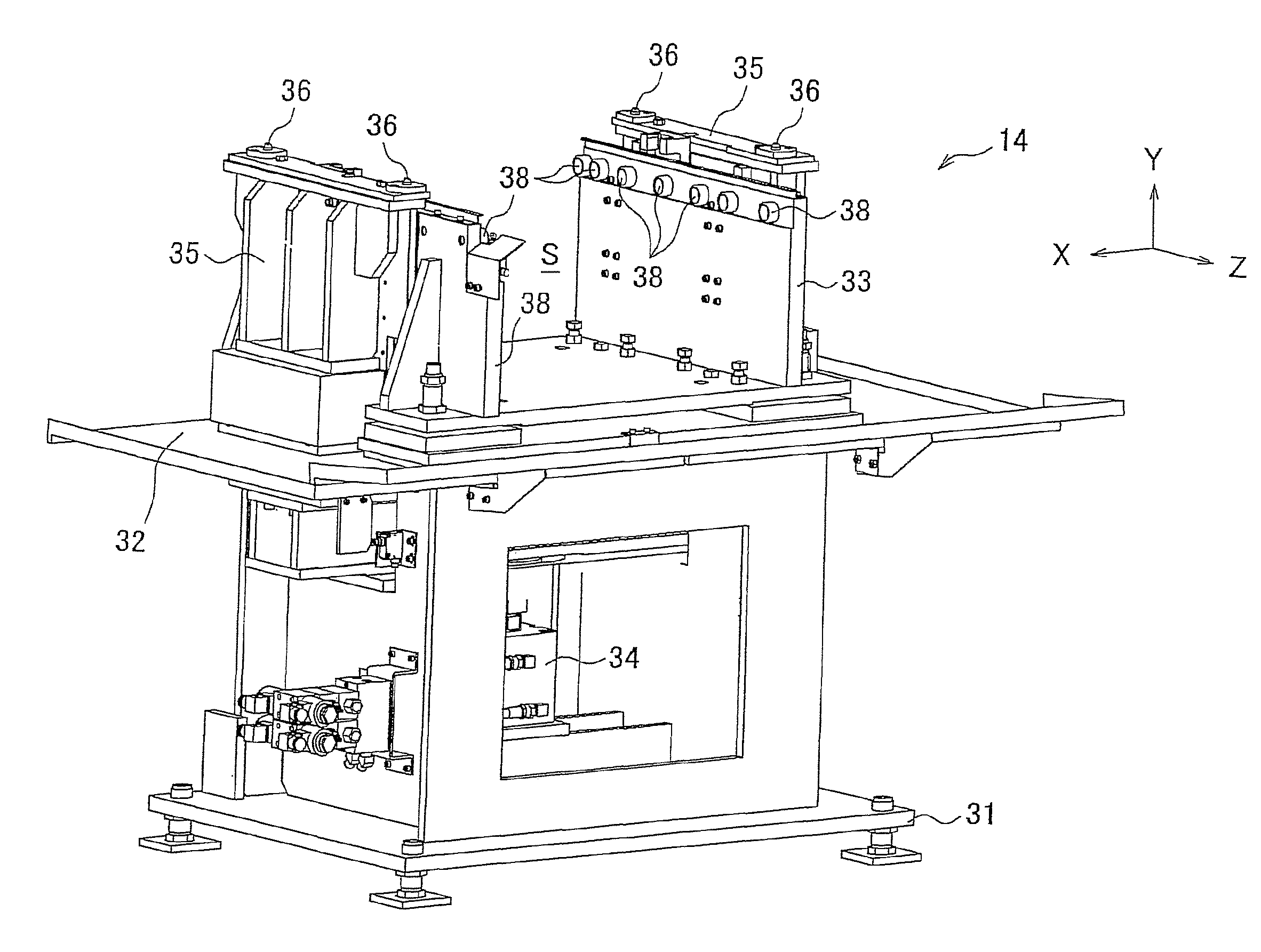 Pallet transfer system