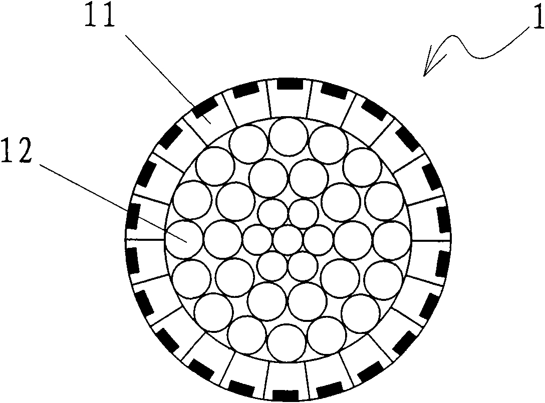 Method for manufacturing composite conductive wire and heating monofilament of composite conductive wire