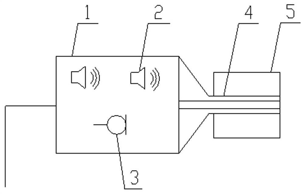 Baby distortion otoacoustic detection instrument and detection method thereof