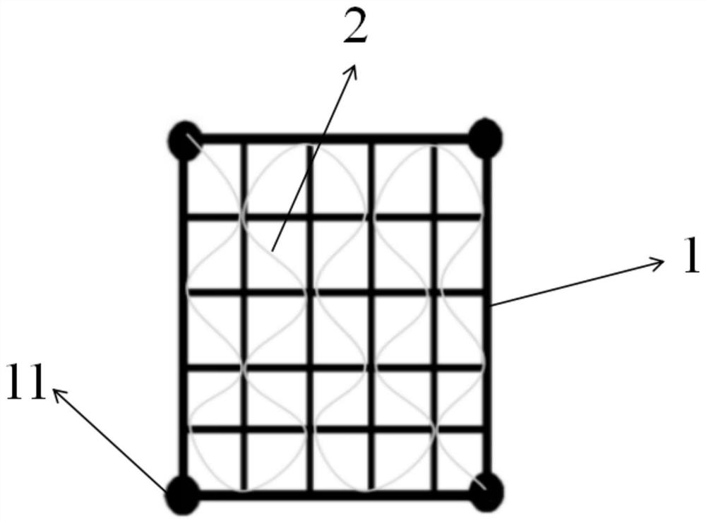 Ecological system suitable for deepwater environment restoration and construction method thereof