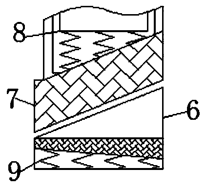 Agricultural planting device for sowing vegetable particles