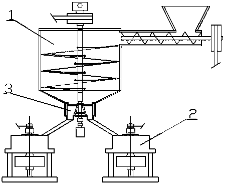 Stevia candy powder processing device