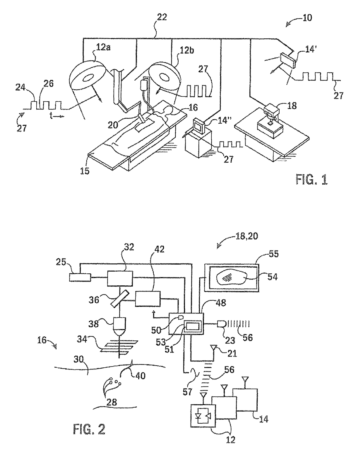 Tissue fluorescence monitor with ambient light rejection