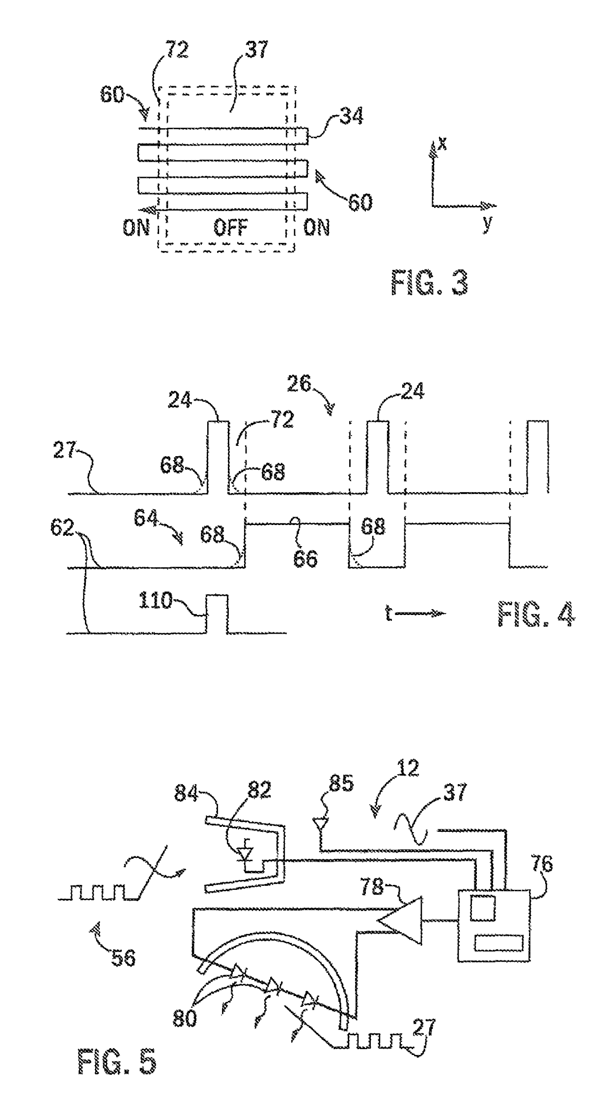 Tissue fluorescence monitor with ambient light rejection