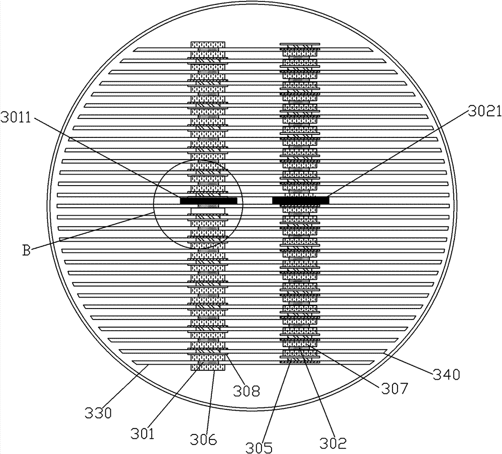 Three-dimensional electrode electro-catalytic oxidation reactor for degrading sewage