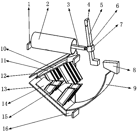 A retractable arc extinguishing mechanism for a power circuit breaker