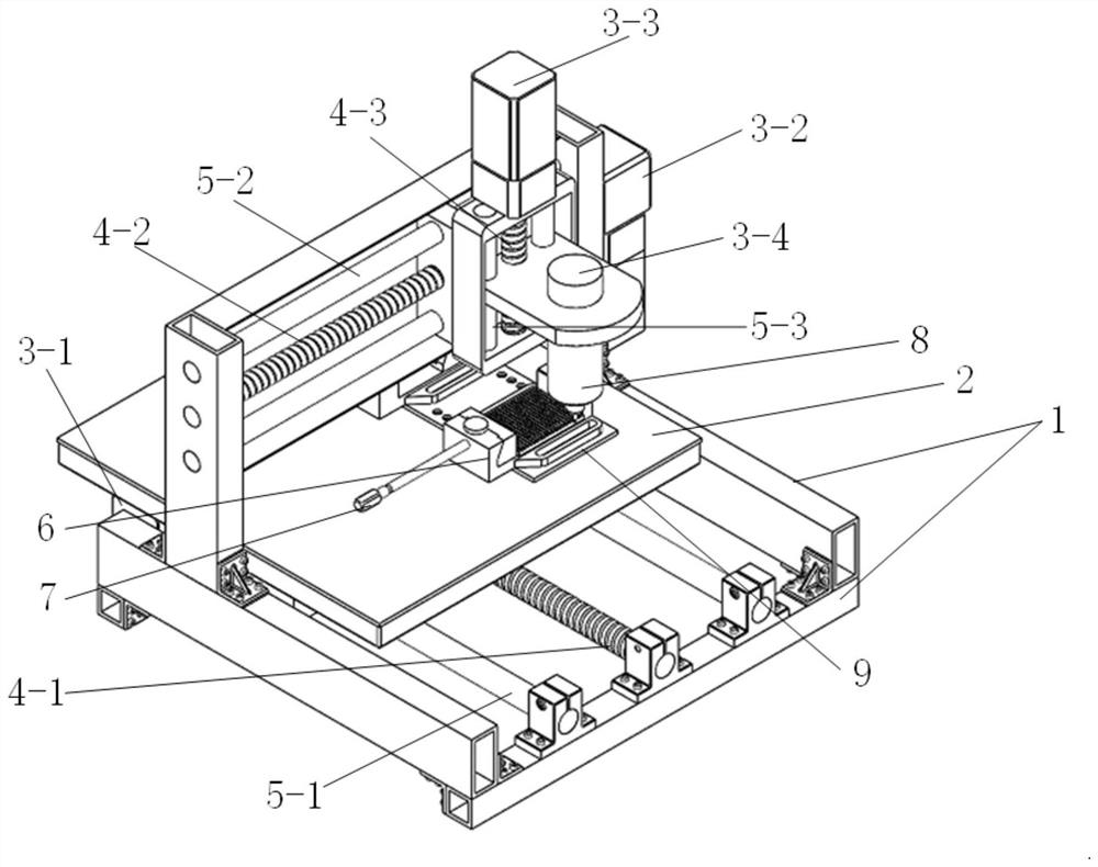 Preparation method and device of scale-like multifunctional surface microstructure