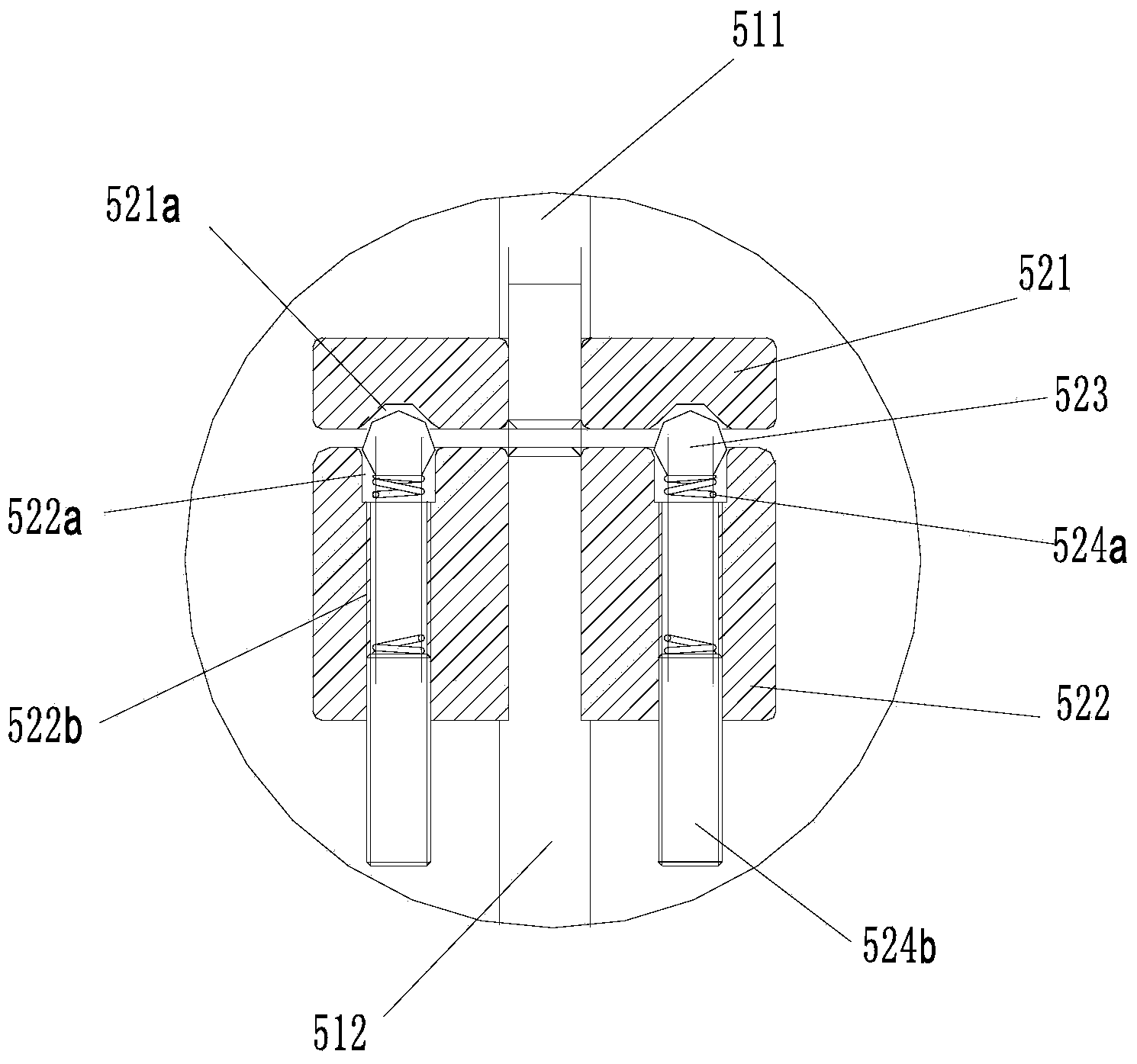 Steel bar strapping machine