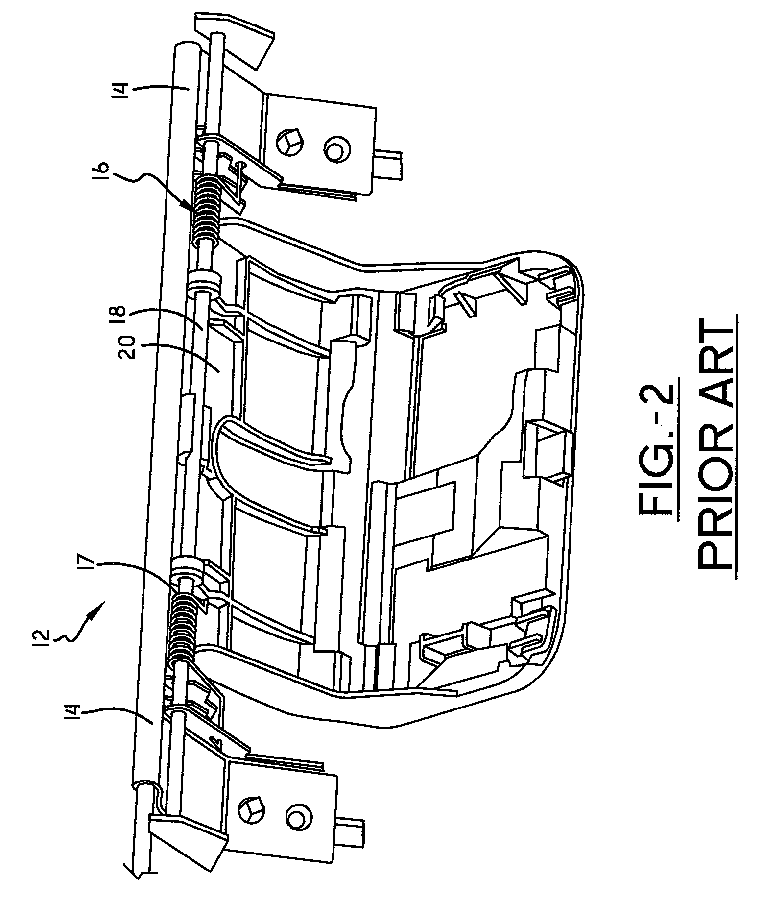 Cover assembly for a vehicle storage compartment striker