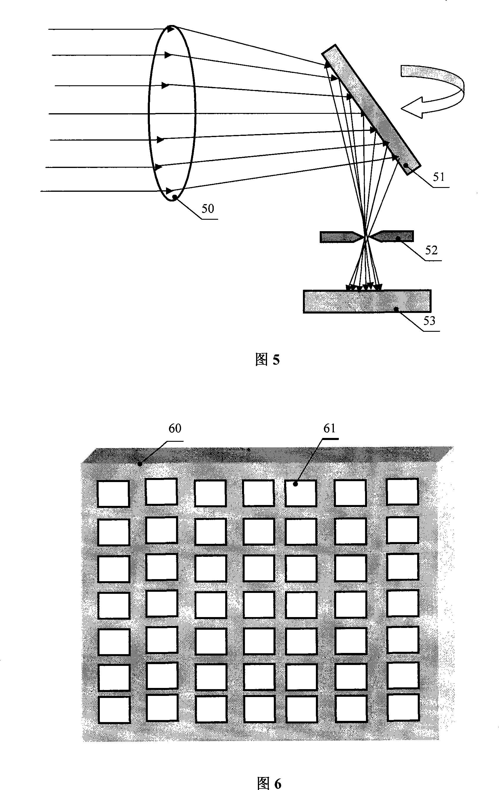 Device and method for focusing and leveling based on microlens array