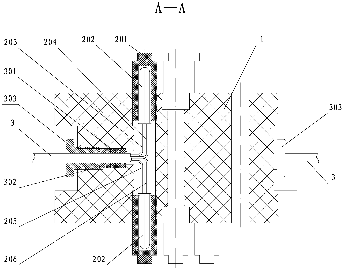 Underwater magnet sensor